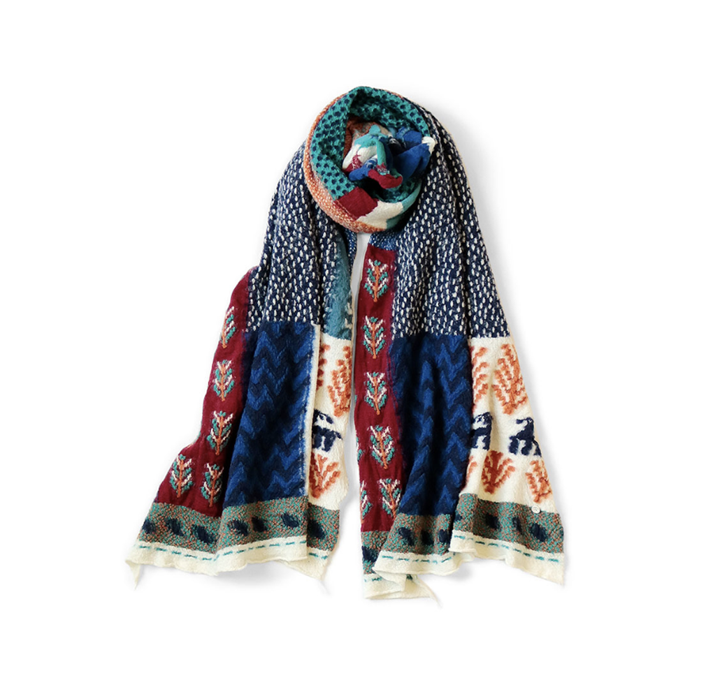 Wool Scarf VILLEGE GABBEH Taq