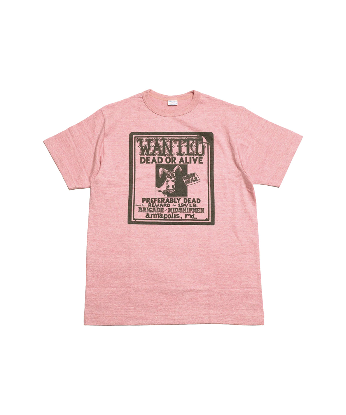 Crew neck Tee "Wanted"