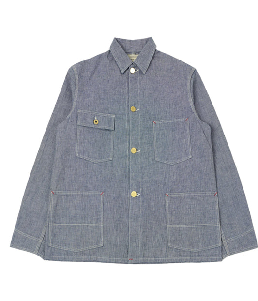 Indigo PIncheck Jacket